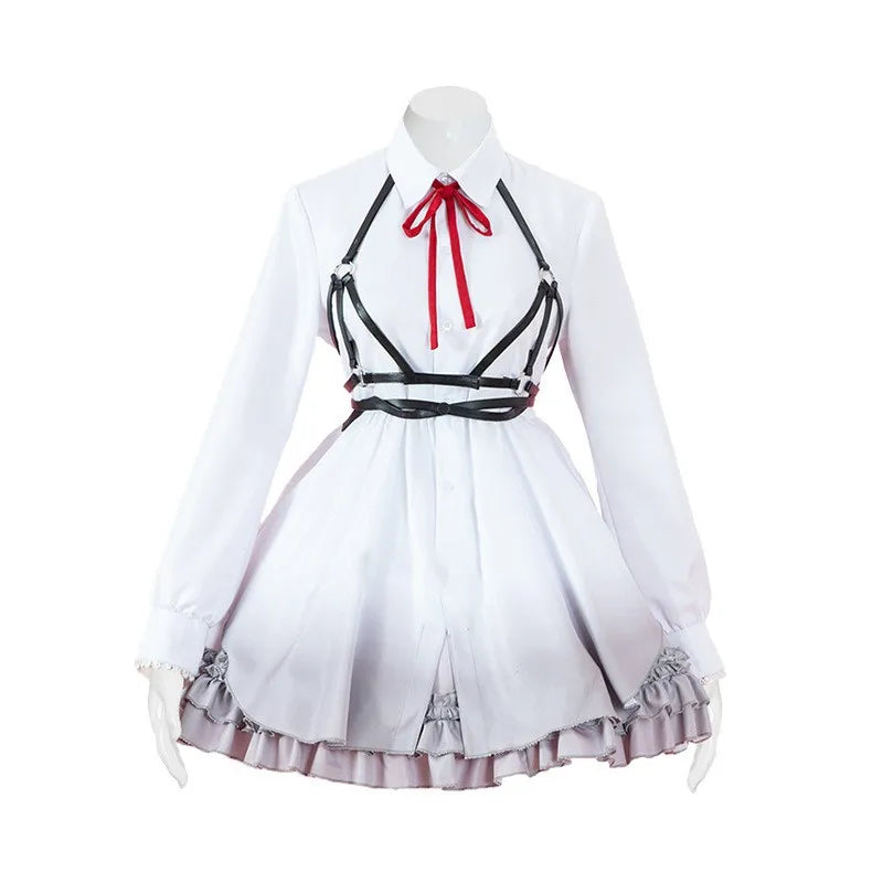 Wholesale Vocaloid Miku Scallion Costume for Adults Project Sekai Game Anime Cosplay Costume for Halloween Parties Lolita Dress