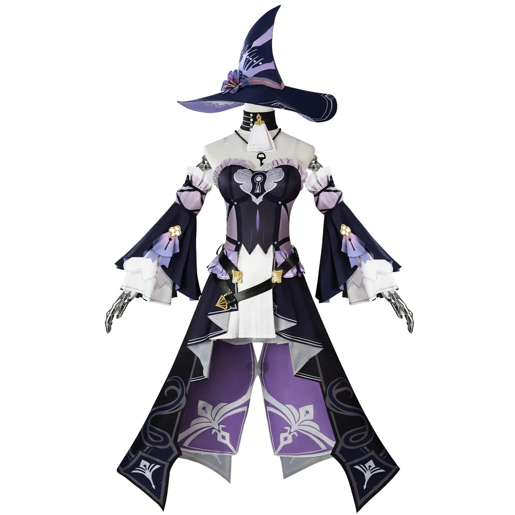 Honkai Star Rail the Herta Cosplay Costume Wig Shoes Game Uniform Full Set Halloween Carnival Party Prop Accessory for Women Gir