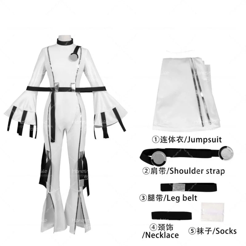 2025 Code Geass C.C. Cosplay Costume Anime Lelouch Of The Rebellion Jumpsuits Hangyaku No Queen Straitjacket Carnival Role Play