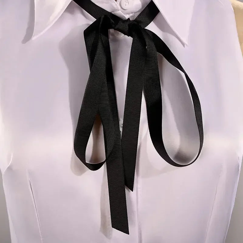 Costume Cosplay Anime Chainsaw Man Reze Cosplay Uniform Set Necklace Wig Halloween Carnival Party Dress Girl