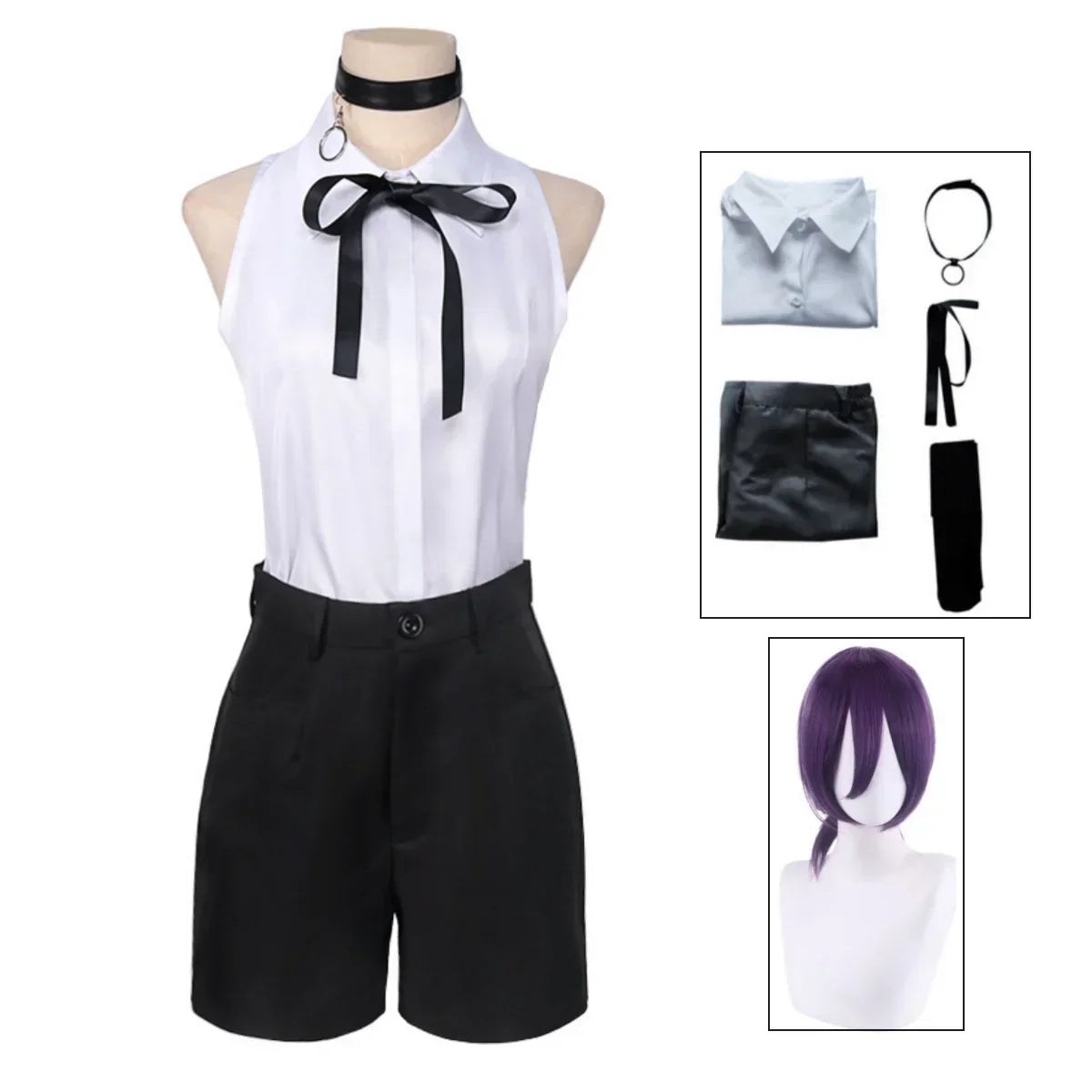 Chainsaw Man — Reze Costume and Wig