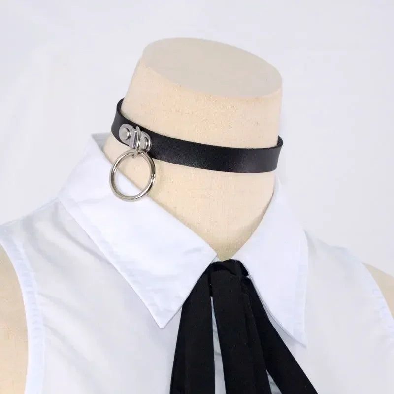 Costume Cosplay Anime Chainsaw Man Reze Cosplay Uniform Set Necklace Wig Halloween Carnival Party Dress Girl