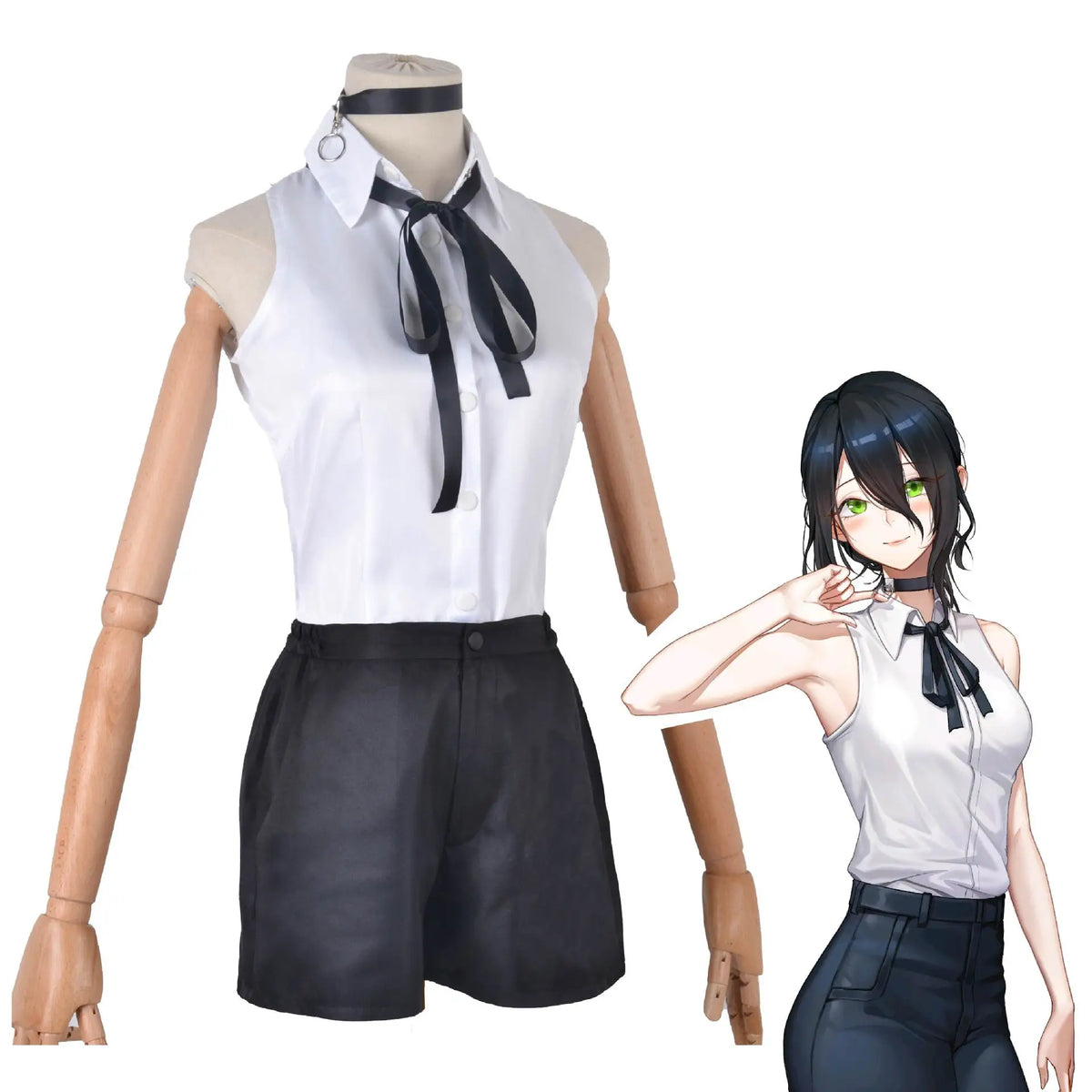 Chainsaw Man Part 2 Asa Mitaka Hirofumi Yoshida Anime Cosplay Costume Power Makima Kobeni Higashiyama Reze Uniform Denji Suit