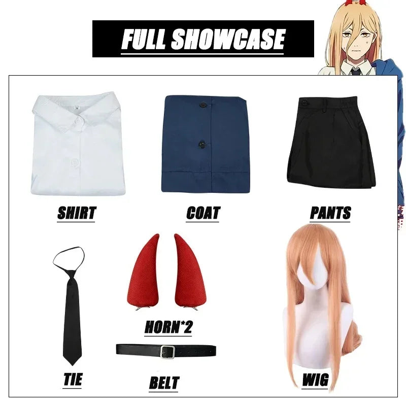 Chainsaw Man — Power Costume and Wig